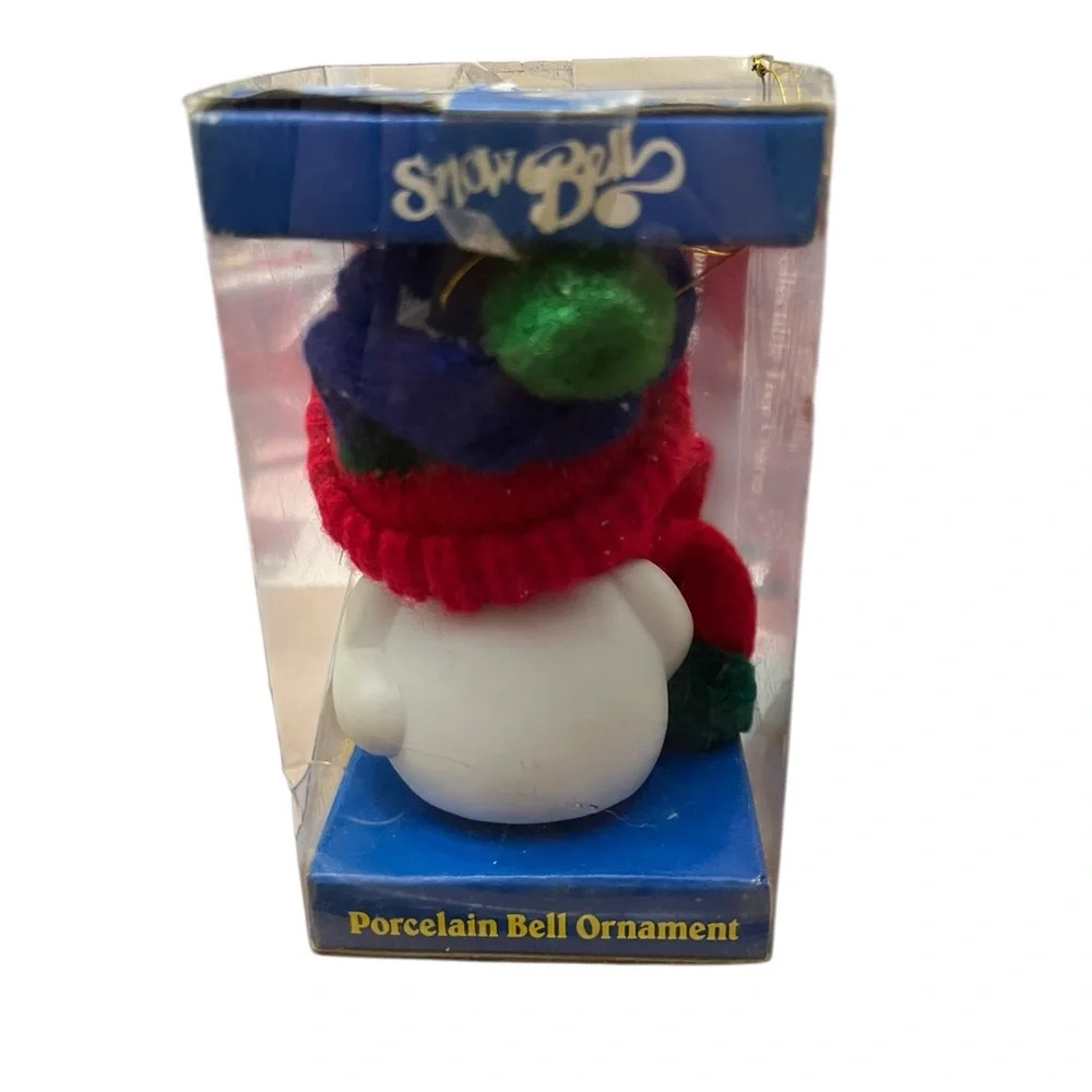 Vintage‎ Snowman Christmas Bell